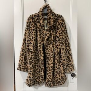 Leopard Fur Jacket from Impressions Boutique. Large NWT